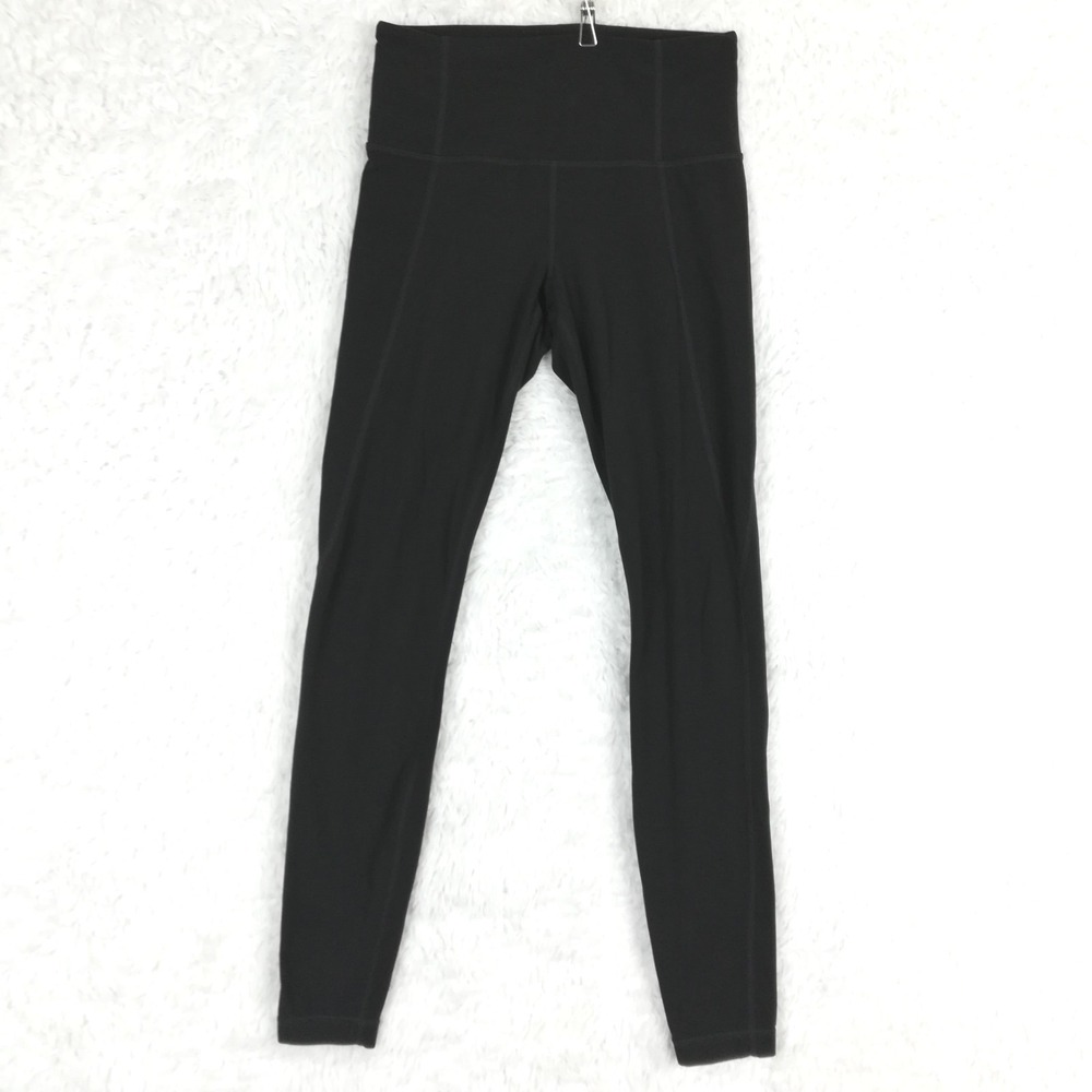 Athleta Womens Pants Legging High‎ Rise Black Crop 7/8 Pull On Stretch XS